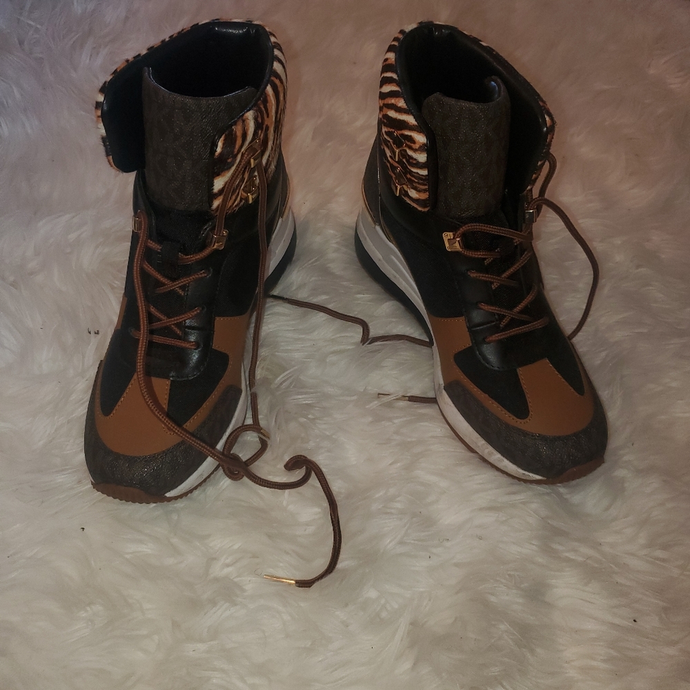 Women's MK wedge sneakers